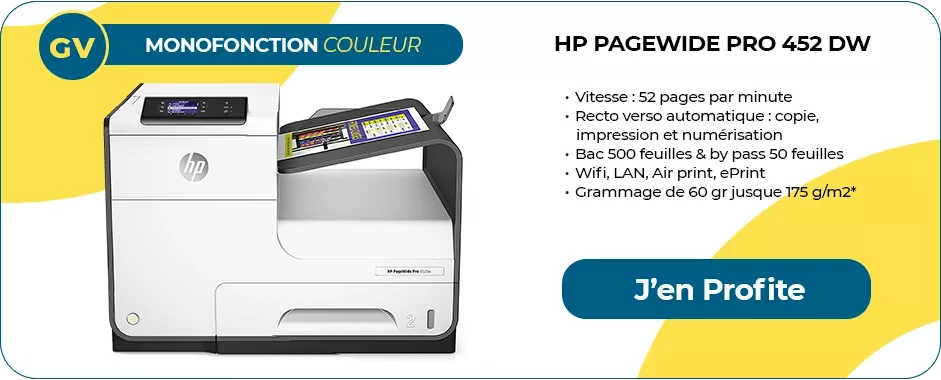 HP pagewide pro 452 dw