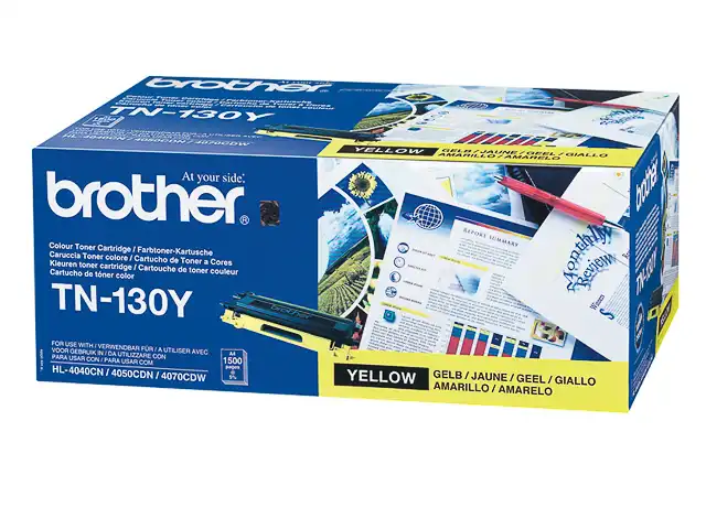 BROTHER Toner jaune TN-130Y | TN-130 Y 10553 chez Alfa print
