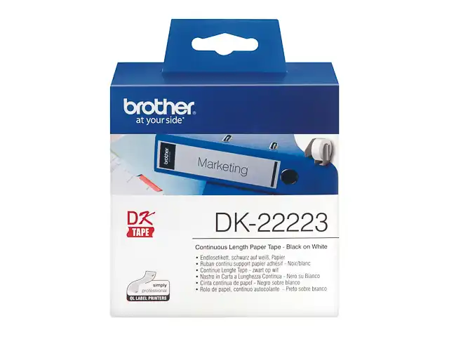 BROTHER P-Touch Étiquettes  | DK-22223 13798 chez Alfa print