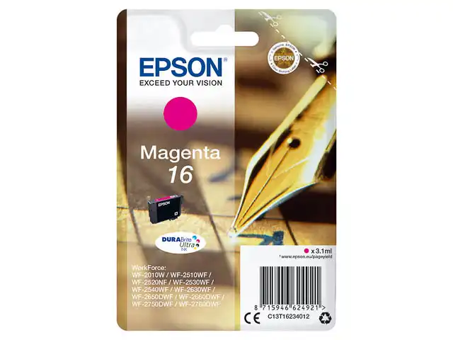 Epson T16234012  magenta  Cartouche d encre Originale