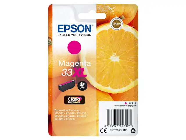 EPSON Cartouche d'encre magenta T33634012 | C 13 T 33634012 20835 chez Alfa print