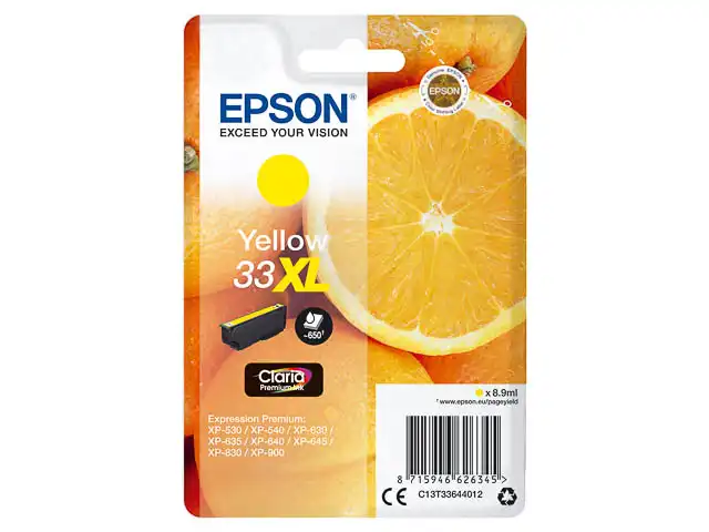 EPSON Cartouche d'encre jaune T33644012 | C 13 T 33644012 20836 chez Alfa print
