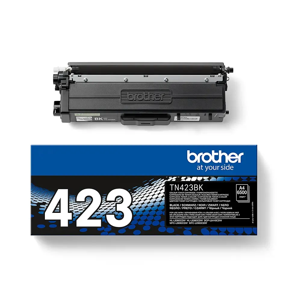 BROTHER Toner noir  | TN-423 BK 21653 chez Alfa print