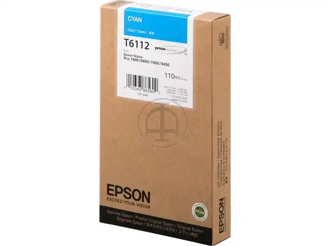 EPSON T6112 Cyan C13T611200