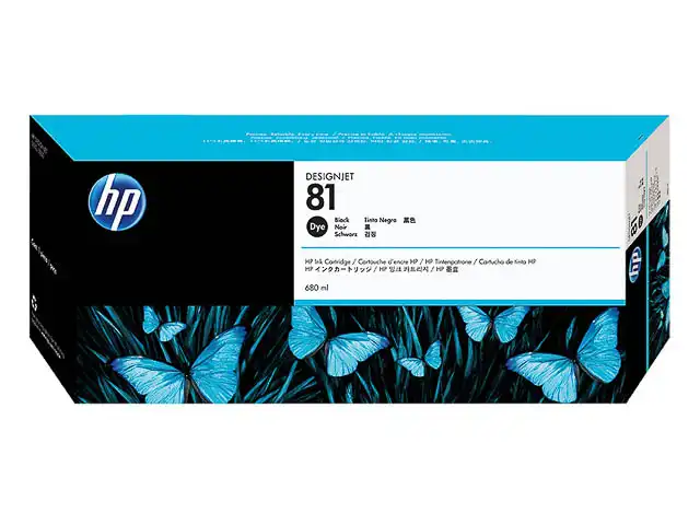 HP Cartouche d'encre noire 81 | C 4930 A 2283 chez Alfa print