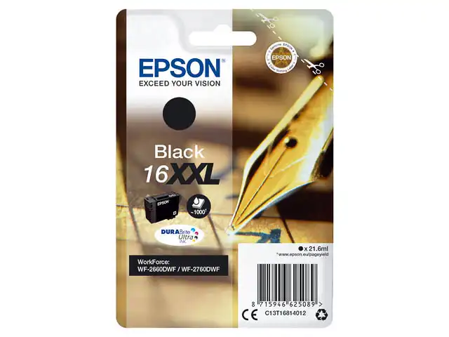 EPSON Cartouche d'encre noire T16814012 | C 13 T 16814012 23106 chez Alfa print