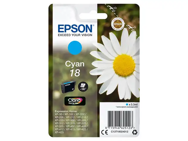 EPSON T18024012 Cyan C13T18024012
