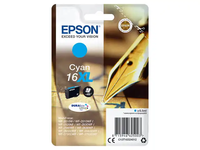 EPSON T16324012 Cyan C13T16324012