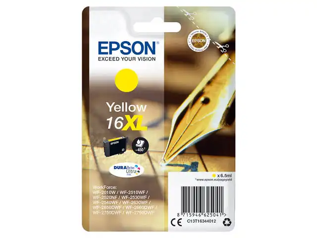 EPSON Cartouche d'encre jaune T16344012 | C 13 T 16344012 23707 chez Alfa print
