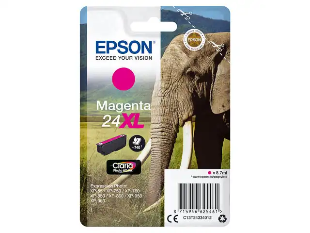 EPSON Cartouche d'encre magenta T24334012 | C 13 T 24334012 23846 chez Alfa print
