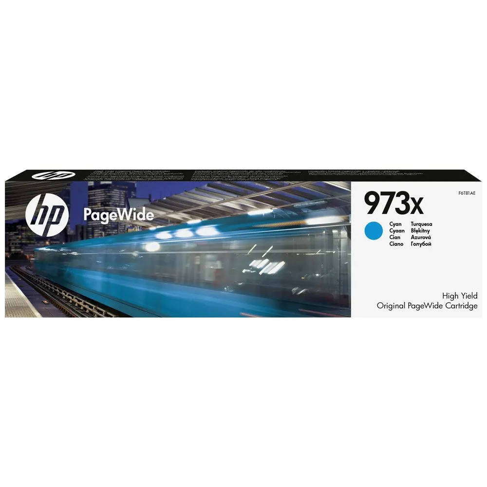 HP Cartouche d'encre cyan 973X | F6T81AE 26653 chez Alfa print