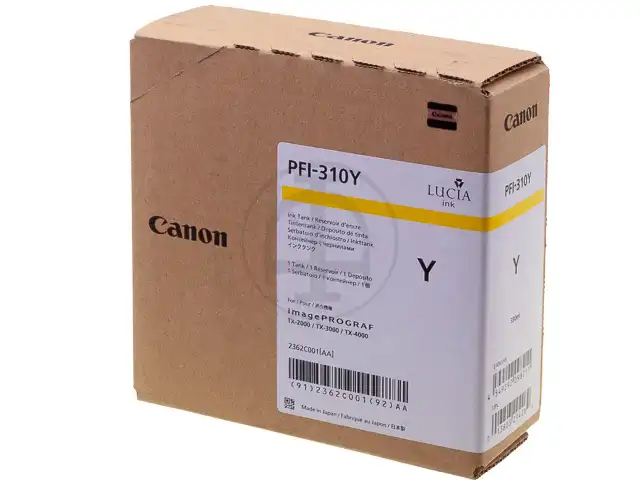 Canon PFI-310Y Jaune 2362C001
