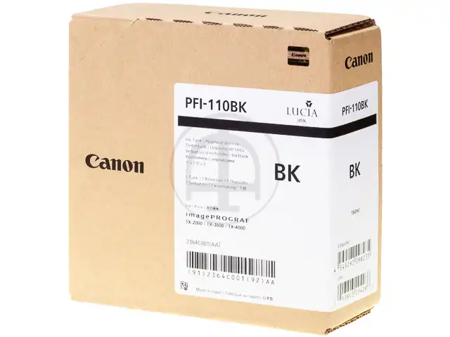 Canon PFI-110BK Noir 2364C001