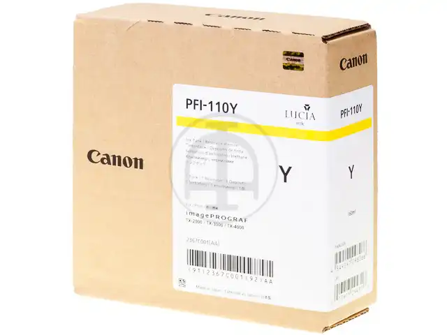Canon PFI-110Y Jaune 2367C001