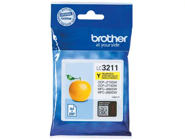 Brother LC-3211Y Jaune LC-3211Y