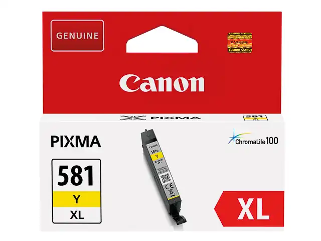 Canon Cartouche d'encre jaune 581 Y XL | 2051 C 001 28247 chez Alfa print