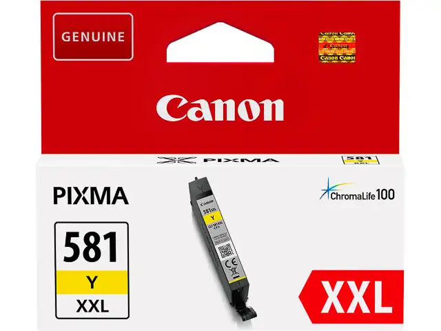 Canon Cartouche d'encre jaune 581 Y XXL | 1997 C 001 28252 chez Alfa print