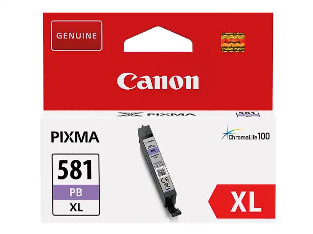 Canon Cartouche d'encre bleue 581 PB XL | 2053 C 001 28253 chez Alfa print