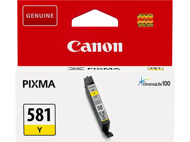 Canon Cartouche d'encre jaune 581 Y | 2105 C 001 28332 chez Alfa print