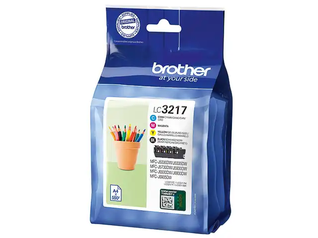 Brother Cartouche d'encre multi pack LC-3217VALDR | LC-3217 VAL DR 28603 chez Alfa print