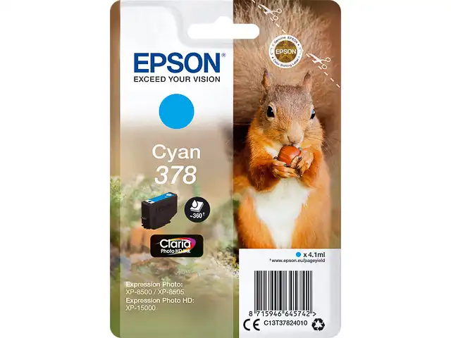 Epson 378 Cyan C13T37824010