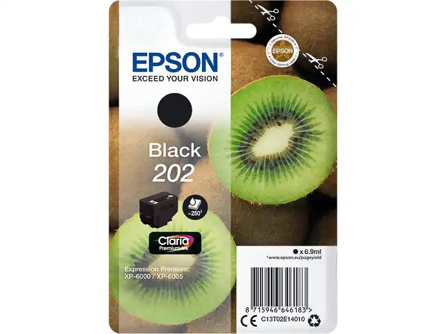 Epson 202 Noir C13T02E14010
