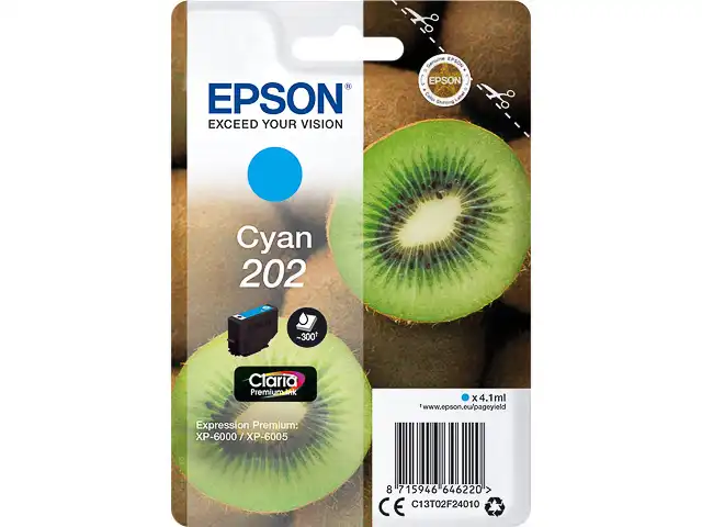 Epson 202 Cyan C13T02F24010