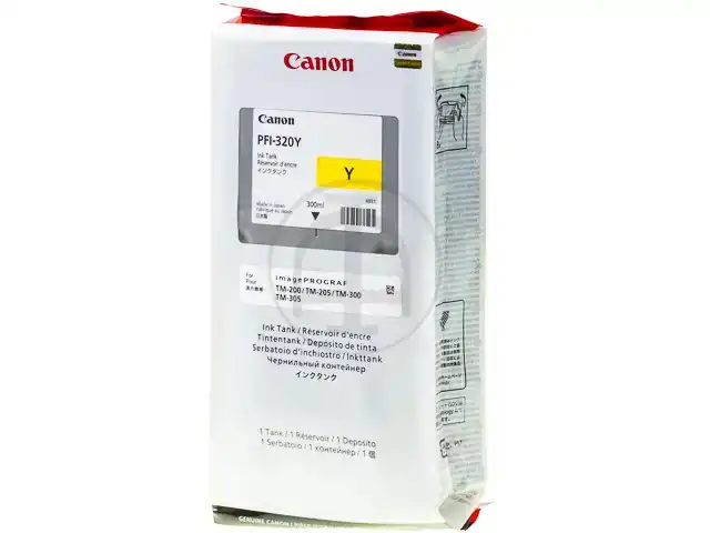 Canon PFI-320Y Jaune 2893C001