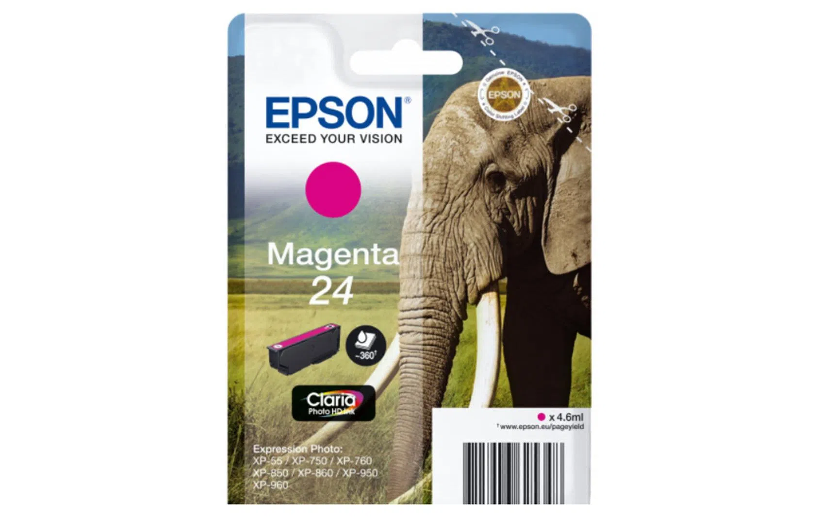 EPSON Cartouche d'encre magenta claire T24264012 | C 13 T 24264012 32408 chez Alfa print