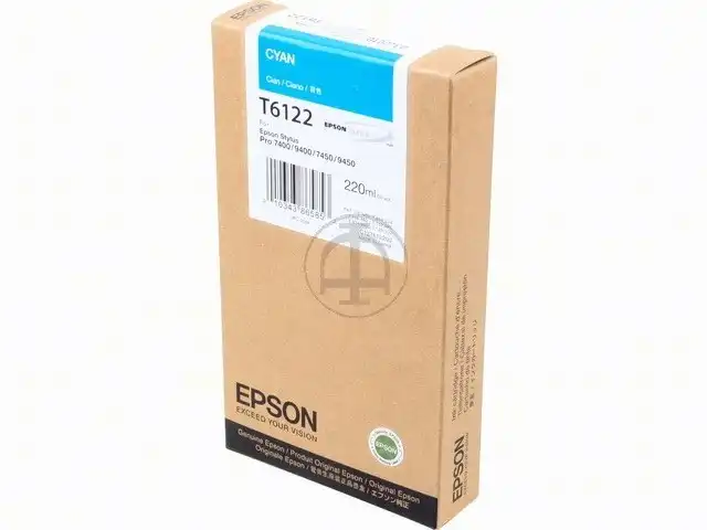 EPSON Cartouche d'encre cyan T6122 | C 13 T 612200 3482 chez Alfa print