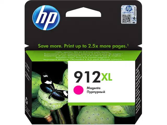 HP Cartouche d'encre magenta 912XL | 3YL82AE 47432 chez Alfa print