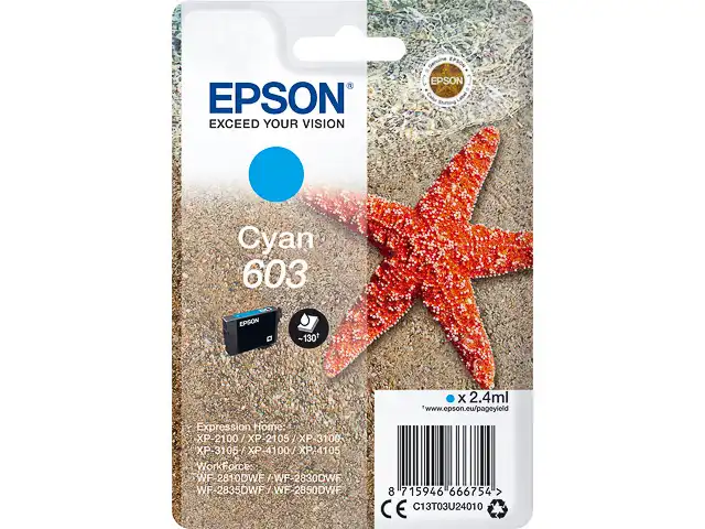 Epson 603 Cyan C13T03U24010