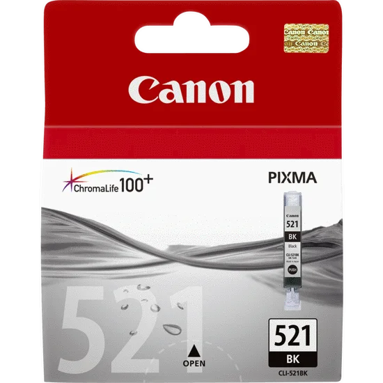Canon 521BK Noir Cartouche d'encre Originale
