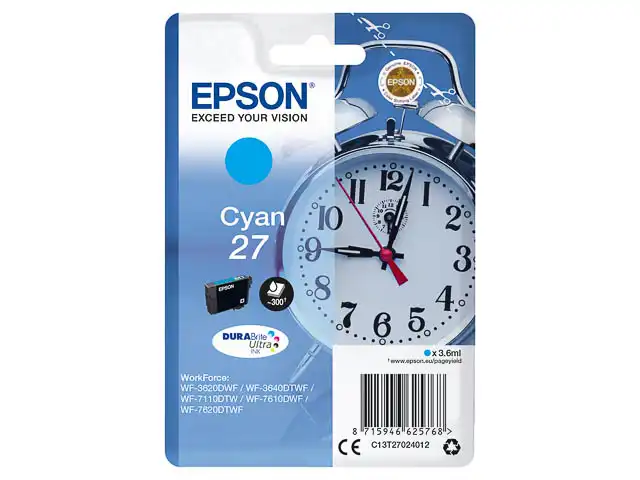 Epson 27 Cyan C13T27024012