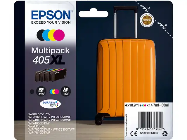  Epson  405XL C13T05H64010 Noir Toner Original 